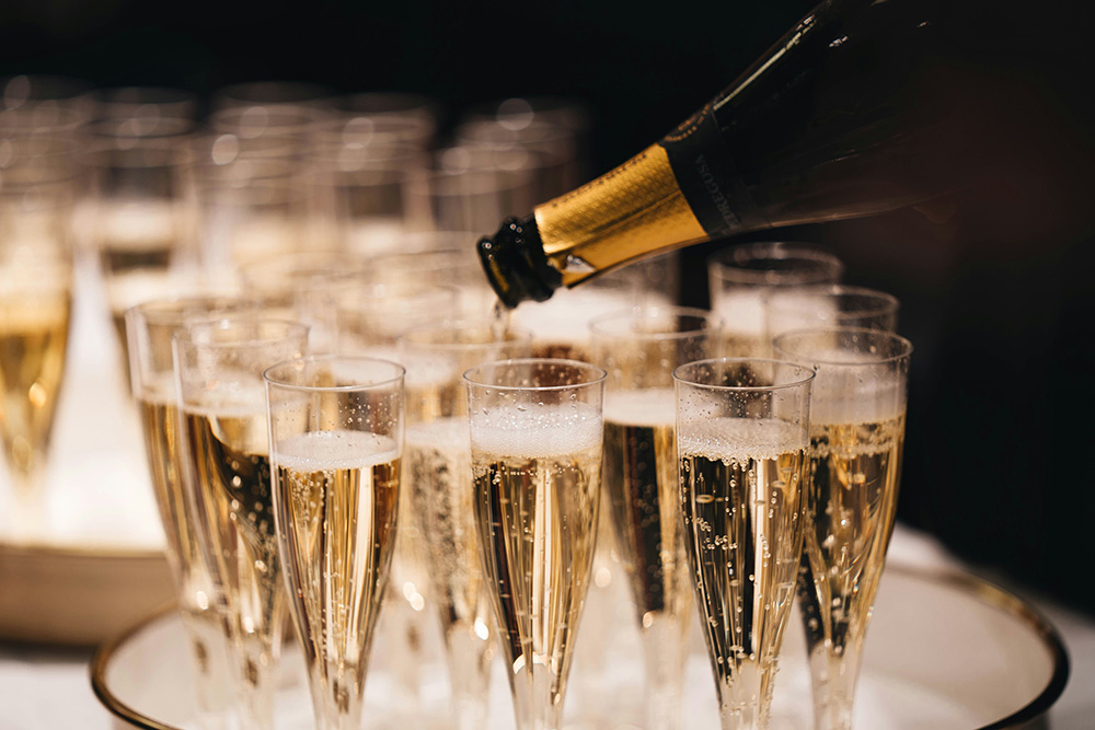 Champagne service